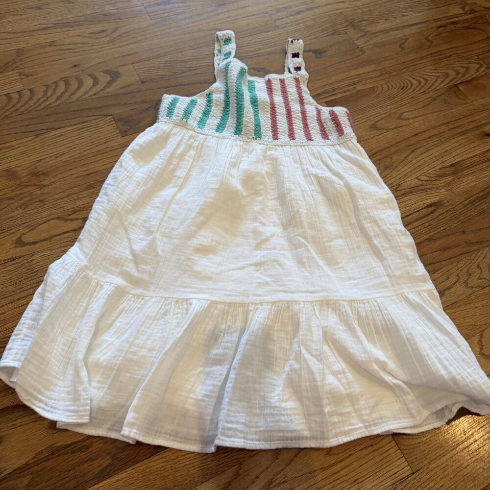 SUMMER ORIGINAL MARINES GIRLS WHITE DRESS NEW 13-14